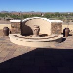Water Feature & Fire Pit